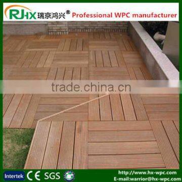 modern DIY style wpc crack-resistant decking with high quality and good price