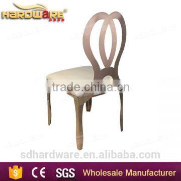 Hotel Commercial Stainless Steel Banquet Chairs,commercial Gold Chairs photo-4