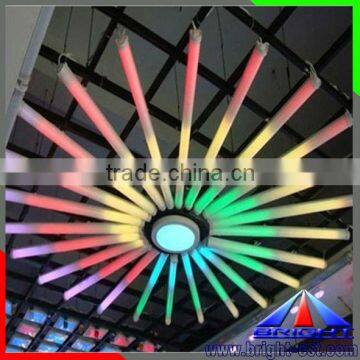 Bar decorated led tube light, led magic tube with RGB changed, 8 sections led tube light