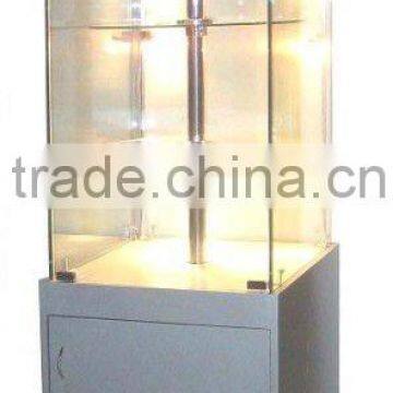 Revolving display tower metal display