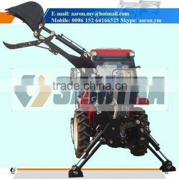 Tractor Backhoe Loader, LW Backhoe Digger With Thumb Grab photo-2