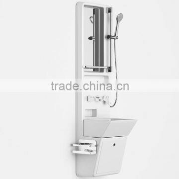 Shower Set - Wash Basin, Mirror, Shelf & Shower All in One Unit (Model: Cebien 'All In 3')