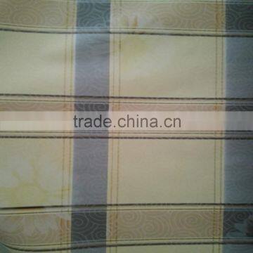 Promotional Elegant Embossed PVC flannel Backing Tablecloth