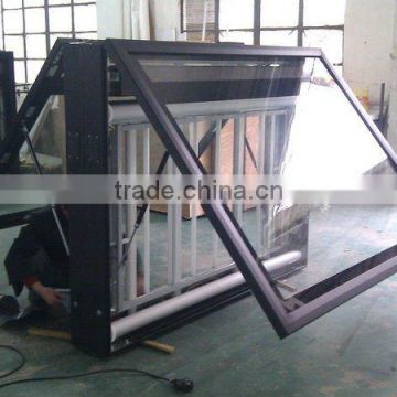 Rolling up light box for outdoor advertisement