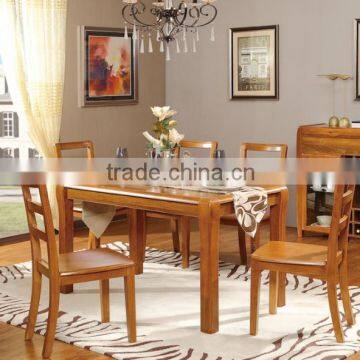 The latest design waterproof wooden dining room furniture GZH-SM03