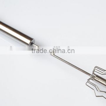 One Hand Push Whisk Blender Rotating Mixer Milk Frother