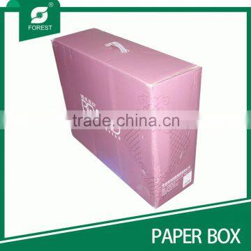 HANDLE CARTON FOR HOME TEXTILE WITH MATT LAMINATION SURFACE photo-2