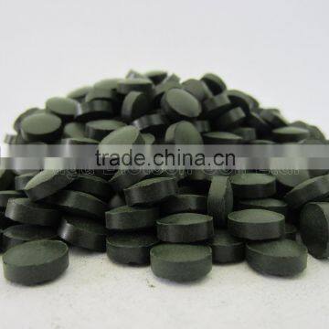 Jiaze spirulina chlorella tablet canned packing