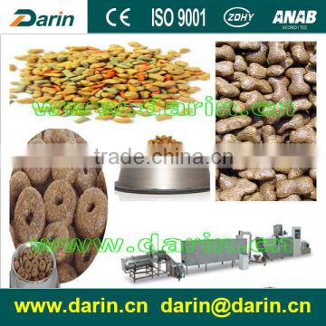 Dry method pet dog food production line making machine