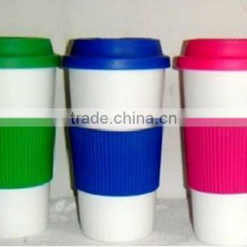 450ML/16OZ PP Double Wall ThermalPlastic Insulated Cup