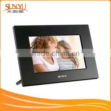 Clear Acrylic Photo Frame With Black Frame