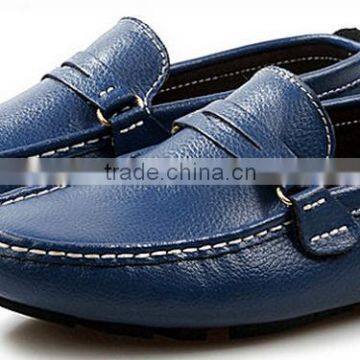 2016 Factory Price Loafers Shoes Slip on Leather Shoes for Men