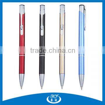 MOQ 1,000 PCS Promotional Anodized Aluminum Ball Pen,Aluminum Ballpoint Pen