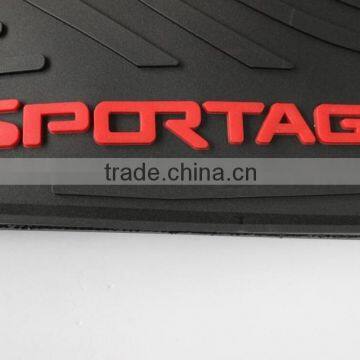 5pc Full Set Ridged Heavy Duty Rubber Floor Mats, SUV, Van&Trucks for Kia Sportage photo-2