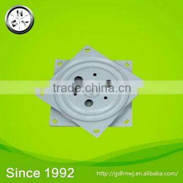 22 years old history hot sale lazy susan fruniture turntable/ M150*150mm square swivel plate (FT1311)