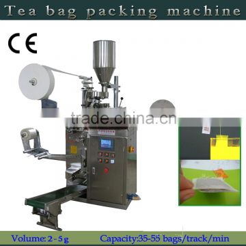 Filter bag tea packing machine/double chamber tea bag packing machine