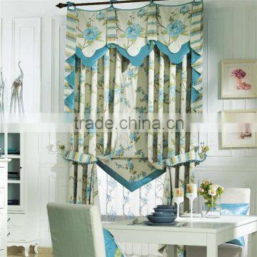 Latest fashion design country style roman blind curtain for home