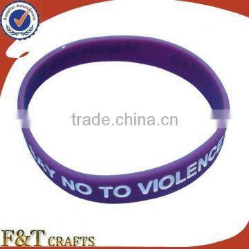 New Promotional Products Novelty Items Colorful Rainbow Silicone Lol Bracelet for Wholesale photo-2