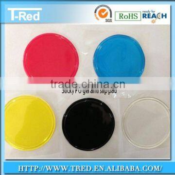 PU soft gel manufacturer adhesive gel pads/ pu gel suction cup