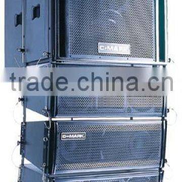 C-MARK Active line array speaker box CT2844A sound system (2*8")