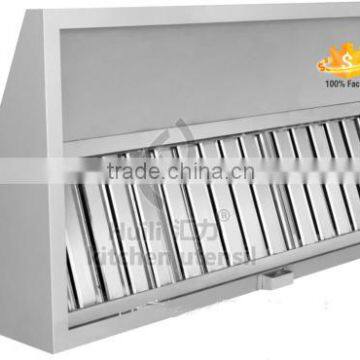 Guangzhou/Foshan Customized commercial chimney kitchen suction range hood