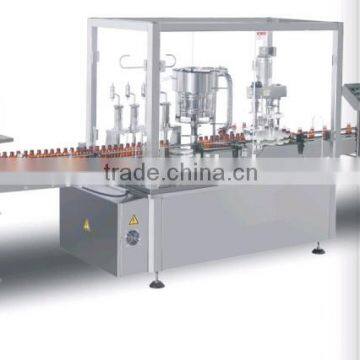 Automatic Liquid Packing Line, Filler, Capper, Labeler