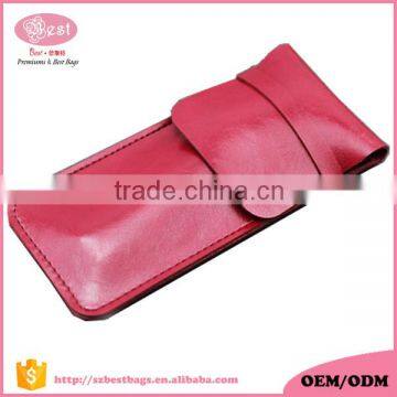 OEM custom latest leather pencil bag wholesale