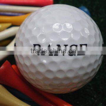 Bulk high quality golf 2 piece driving range balls wholesale