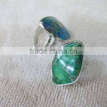 Top quality new products oem 925 silver finger ring with gemstone