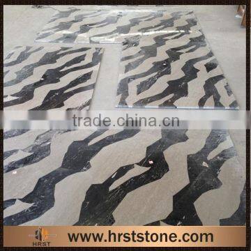 laminated marble floor tiles with pattern