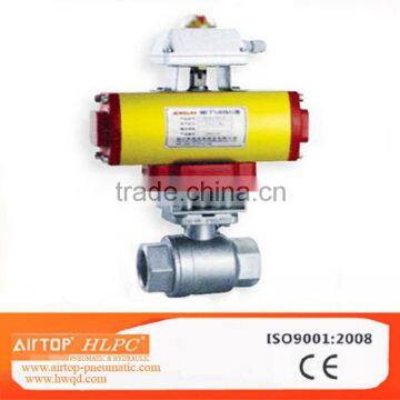 BV-06 piston on-off ball valve,stainless steel ball valve