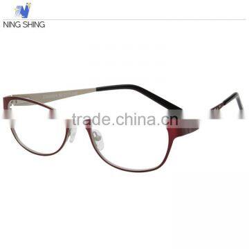 Wholesalers China Latest Titanium Optical Frame Brand Name Ningshing Designer Eyeglasses Frames                        
                                                Quality Choice