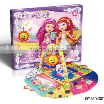 Hot selling kids cartoon carpet,new design lovely baby play mats