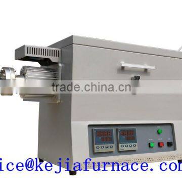 High vacuum furnace with complete vacuum system