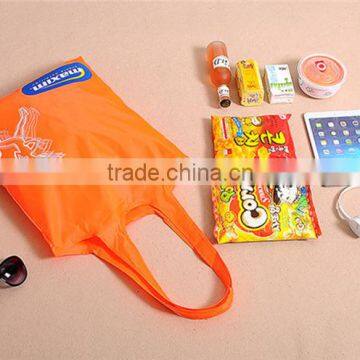 Cheap Recycled Polyester Foldable Shopping Bag With Custom Printing photo-4