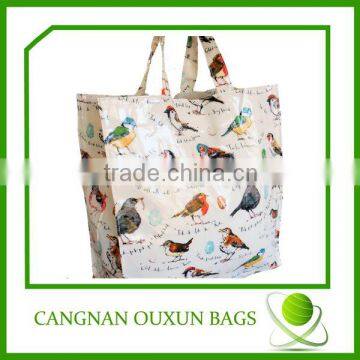 china manufacturer mirror pvc shopper bag