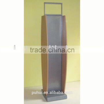 metal wood display fixture
