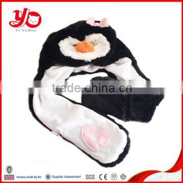 Lovely plush duck hats plush animal hats