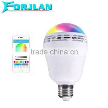 APP control bluetooth speaker led bulb bluetooth 4.0 led speaker bulb