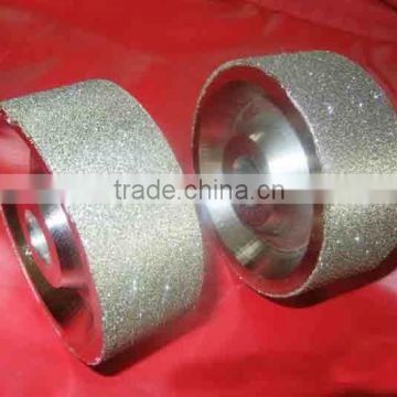 Electroplate bond diamond sharpening wheels