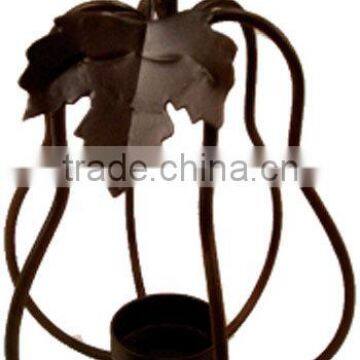 Halloween Decoration,metal pumpkin votive candle holders for Halloween,metal wire candle holder