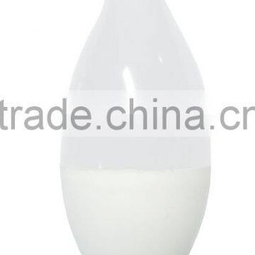 Led Lighting Candle Long Tail With Tail C37 Bulb 6w IC Driver E12 E14 E26 E27 Base CE RoHS Certifications Plastic Plus Aluminium photo-5