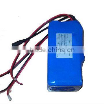 12V 20 lithium ion battery pack for Xenon lamp or other back up power