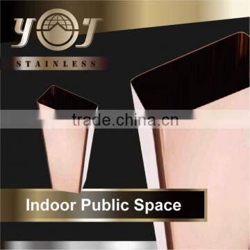 New Product Modern Stainless Steel types of flower wedding Vases