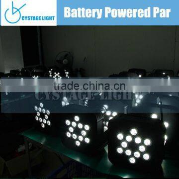 Top Grade Excellent 12x3W RGB LED Wireless Flat Par