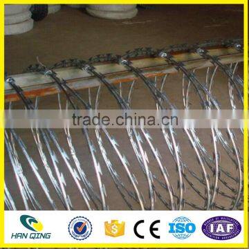 Competitive Price razor barbed wire concertina razor wire fake razor wire