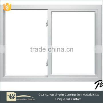 2015 Standard size aluminium door and windows sliding window with triple glass