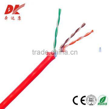 4-pair 24 awg stranded stp cat 5e lan cable