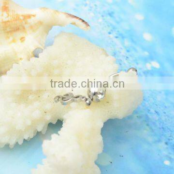 Musical Notation Dangle Belly Rings, Fashion Body Piercing Jewelry, Rhinestone Navel Piercing Rings photo-2