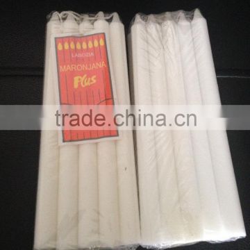 High Quality Paraffin Wax Unscented Household White Candle